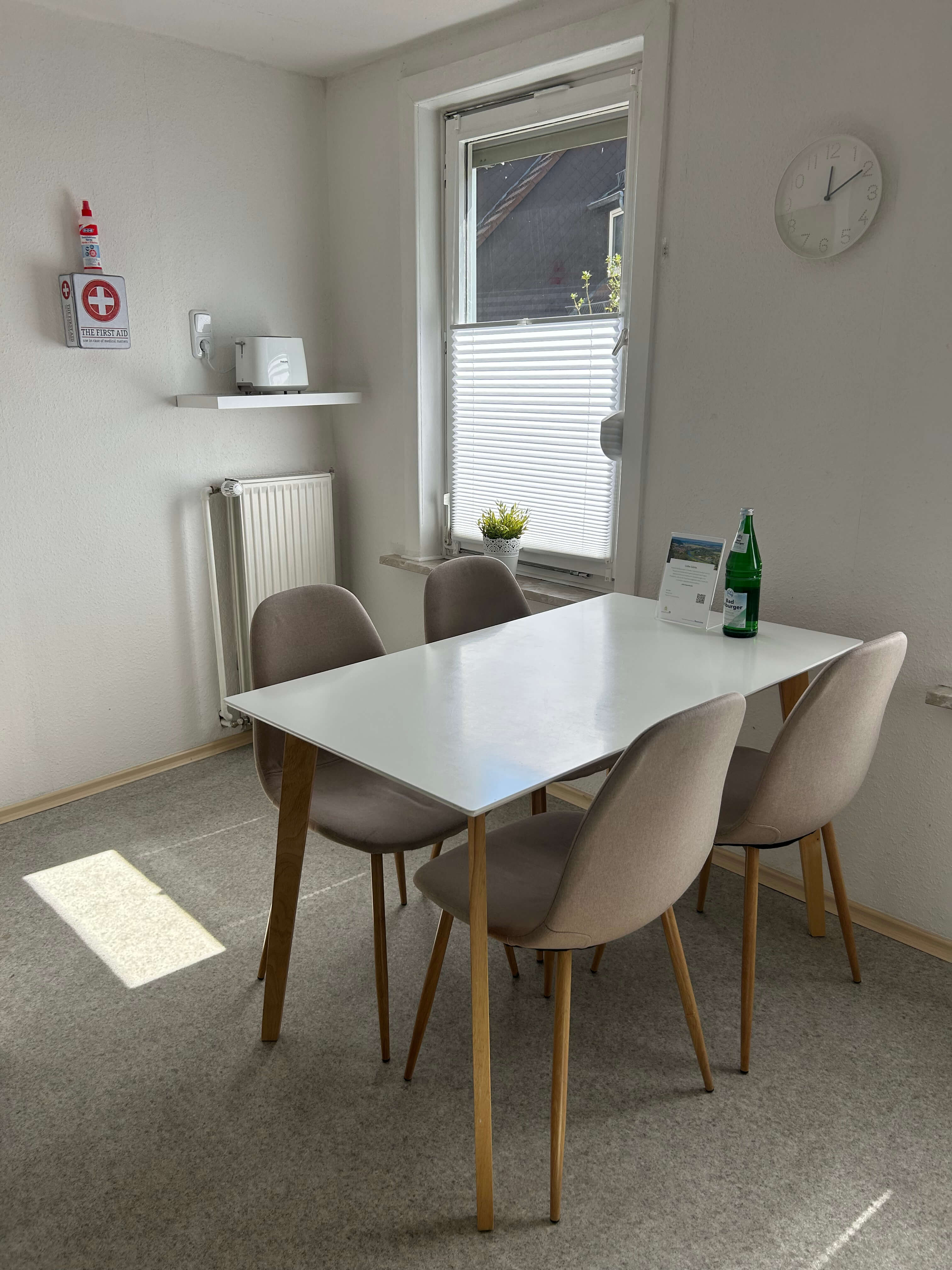 Quartier 26 – Essbereich von der Seite mit Tageslicht